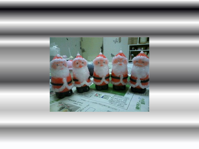 オリジナルキャンドル制作　東京ミッドタウン/クリスマス用ポスター　2010年11月